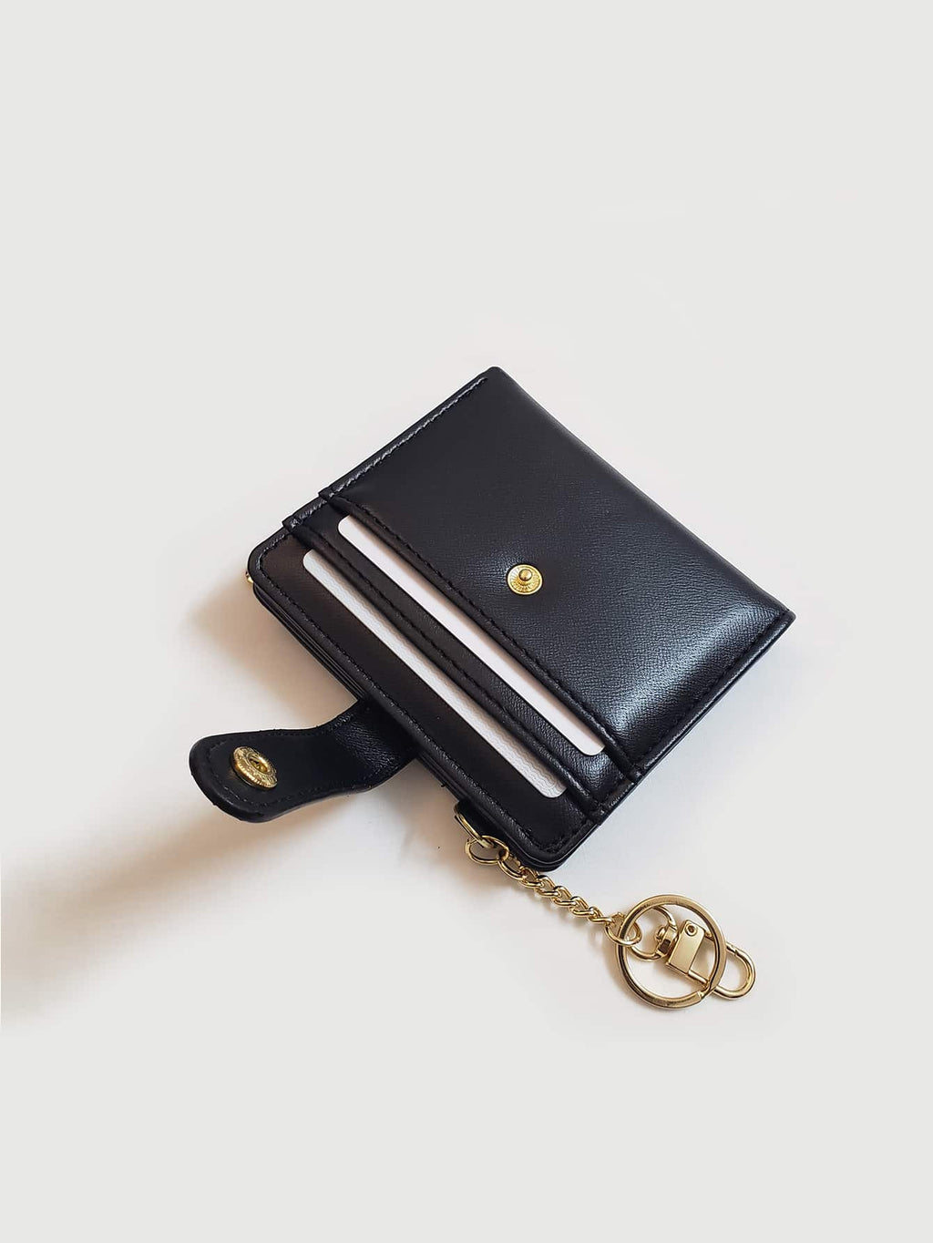 Women's PU Brown Pocket Wallet With ID Window Bi-Fold Leather Credit Card Holder Minimalist Fashion Business Gift Small Wallet