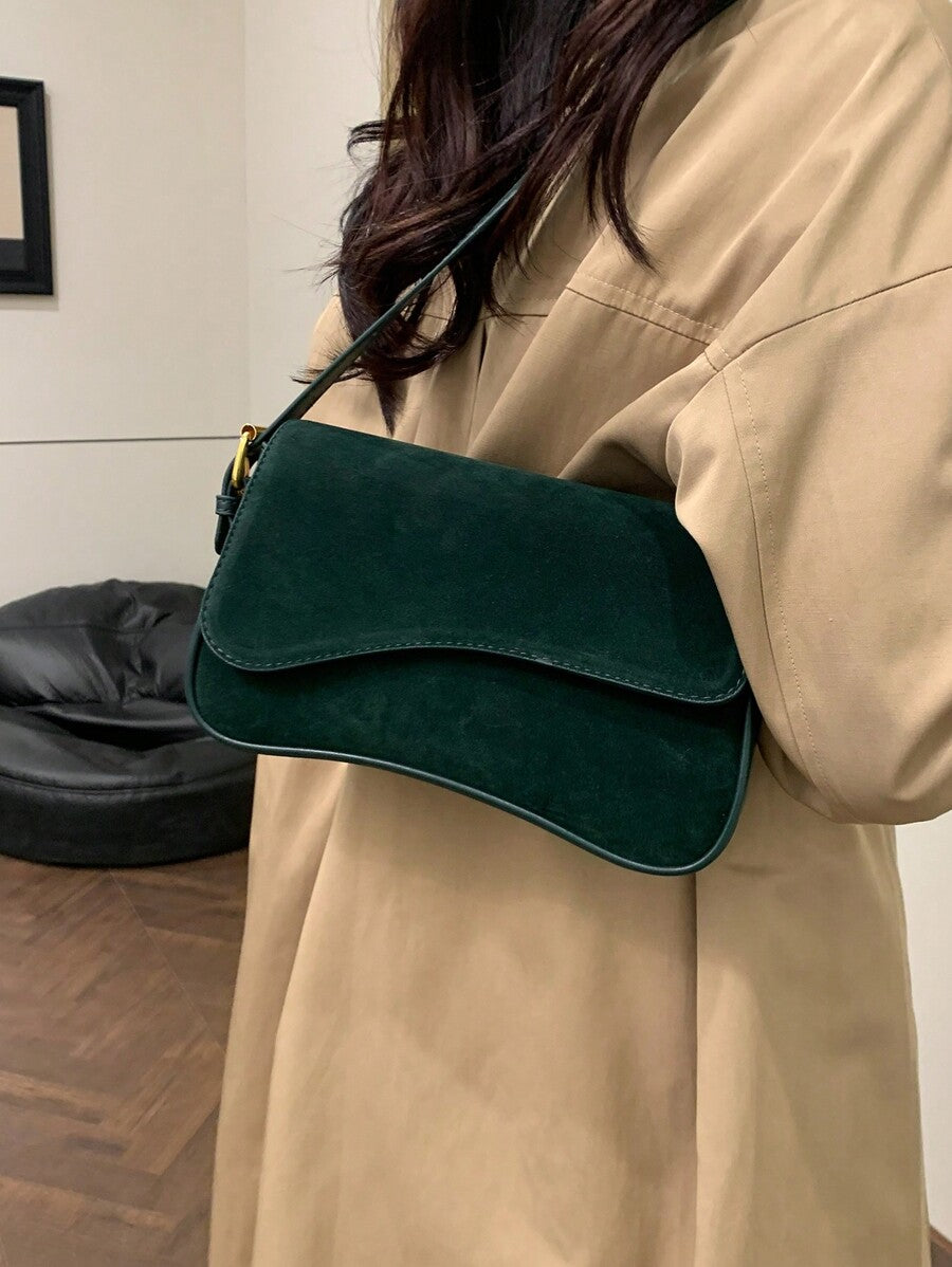 Women's Solid Color Matte Leather Backpack Shoulder Crossbody Saddle Bag Fashion Casual Daily Commuting Tote Small Rucksack