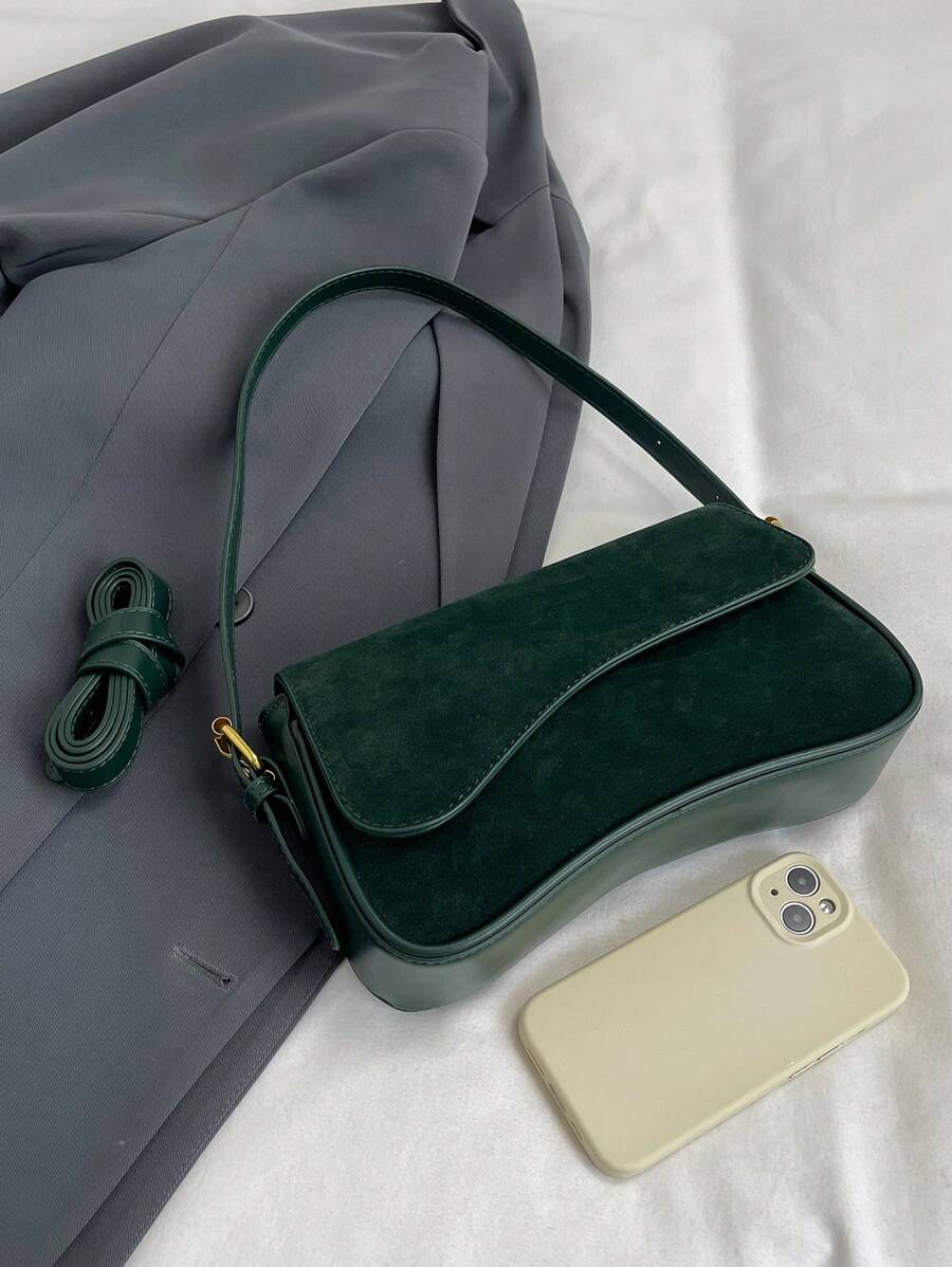 Women's Solid Color Matte Leather Backpack Shoulder Crossbody Saddle Bag Fashion Casual Daily Commuting Tote Small Rucksack