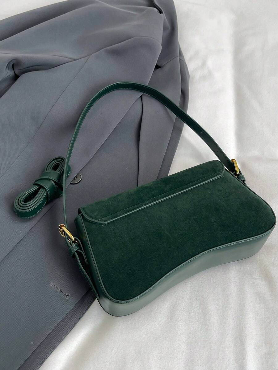 Women's Solid Color Matte Leather Backpack Shoulder Crossbody Saddle Bag Fashion Casual Daily Commuting Tote Small Rucksack