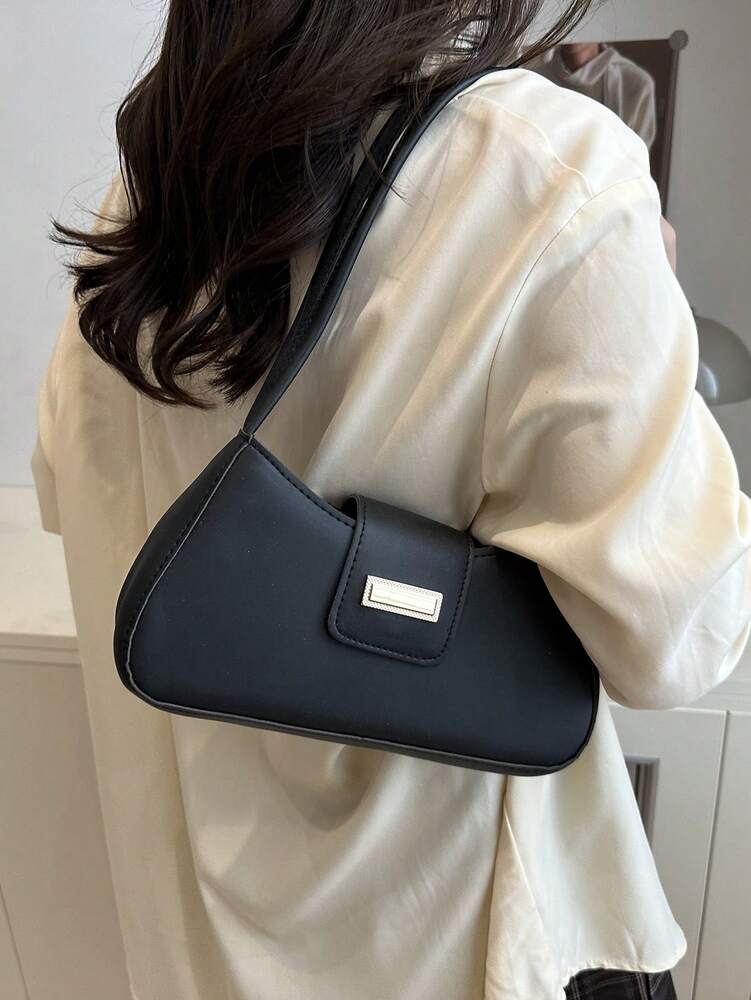 Women's Premium Felt Armpit Bag Minimalist Crossbody Handbag Elegant Versatile Shoulder Purse Commuting Office Casual Tote